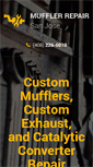 Mobile Screenshot of mufflerrepairsanjose.com